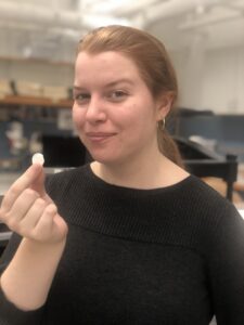 Laura Bergemann in the Wunsch Lab